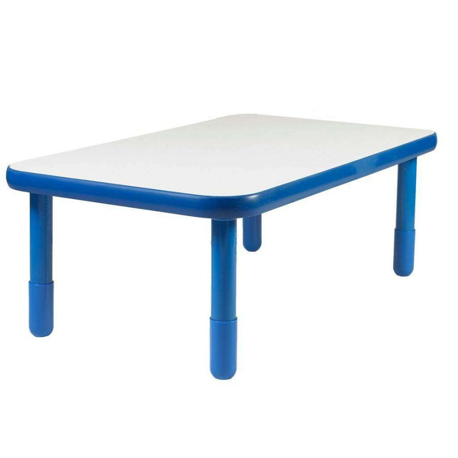 Kids Furniture * | New Arrivals Baseline 48 X 30 Rectangular Table Royal Blue With 18 Legs Children'S Factory Ab745Rpb18