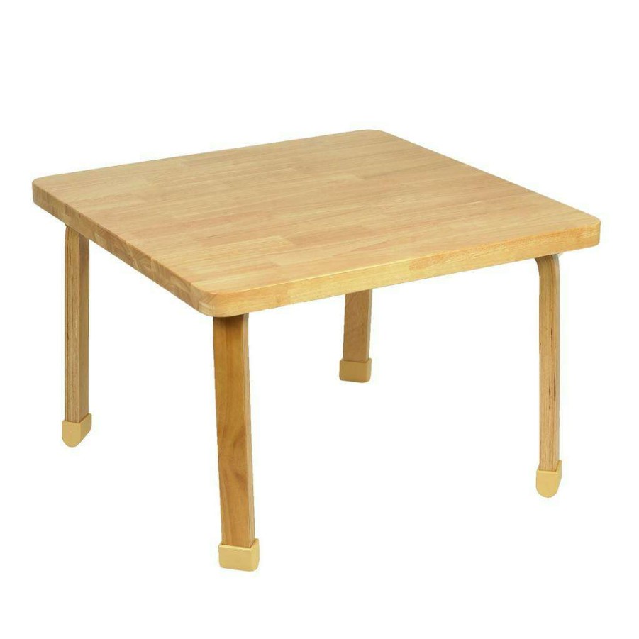 Kids Furniture * | Online Discount Square Naturalwood Table Top With 20 Legs Children'S Factory Ab7800L20