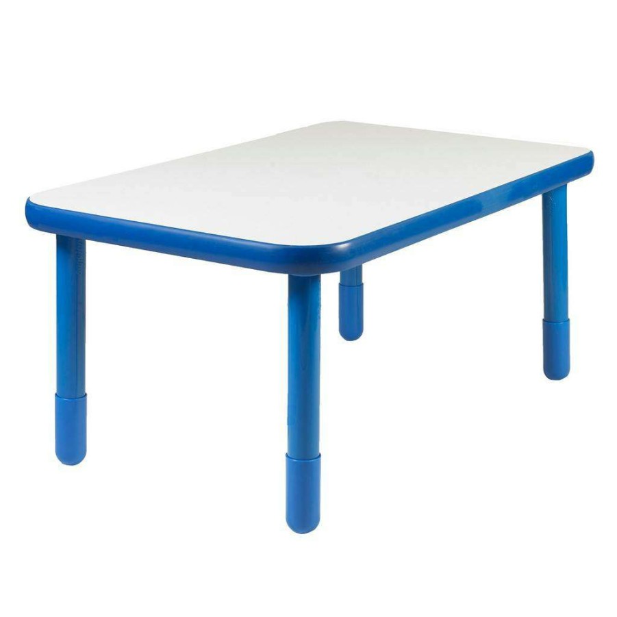 Kids Furniture * | Hot Selling Baseline 48 X 30 Rectangular Table Royal Blue With 22 Legs Children'S Factory Ab745Rpb22