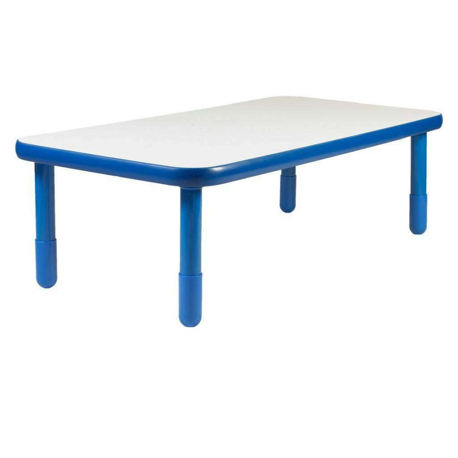 Kids Furniture * | Featured Baseline 60 X 30 Rectangular Table Royal Blue With 18 Legs Children'S Factory Ab746Rpb18