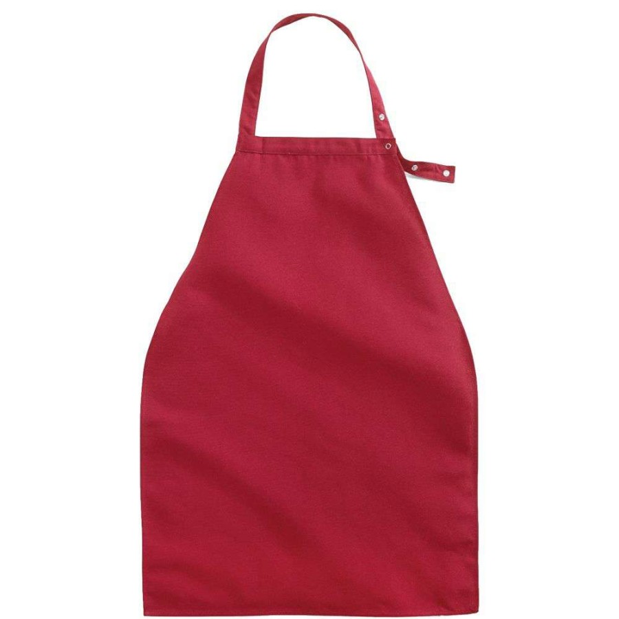 Dining * | Reliable Quality Medline Apron Style Dignity Napkin With Snap Closure