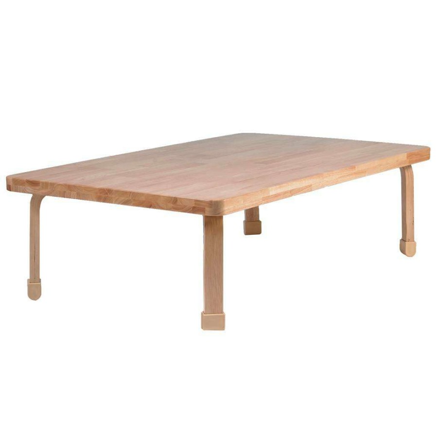 Kids Furniture * | Online Discount Rectangle Naturalwood Table Top With 14 Legs Children'S Factory Ab7810L14