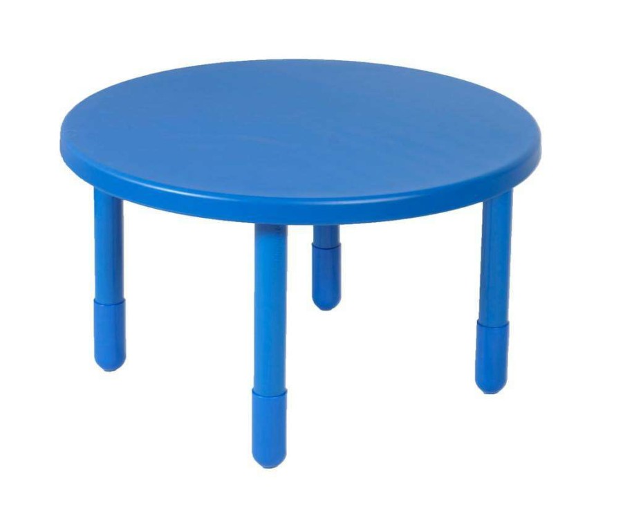 Kids Furniture * | 100% Guarantee Value 36 Diameter Round Table Royal Blue With 22 Legs Children'S Factory Ab710Pb22