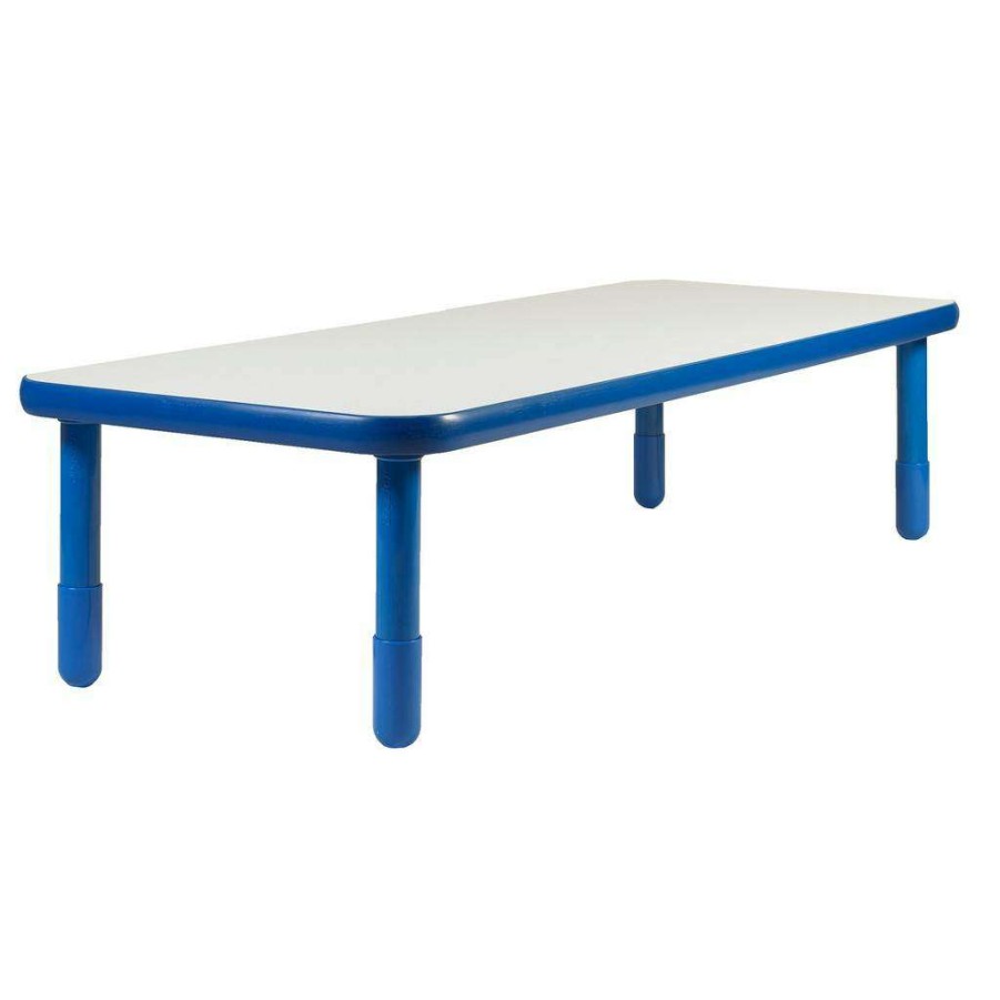 Kids Furniture * | Featured Baseline 72 X 30 Rectangular Table Royal Blue With 18 Legs Children'S Factory Ab747Rpb18