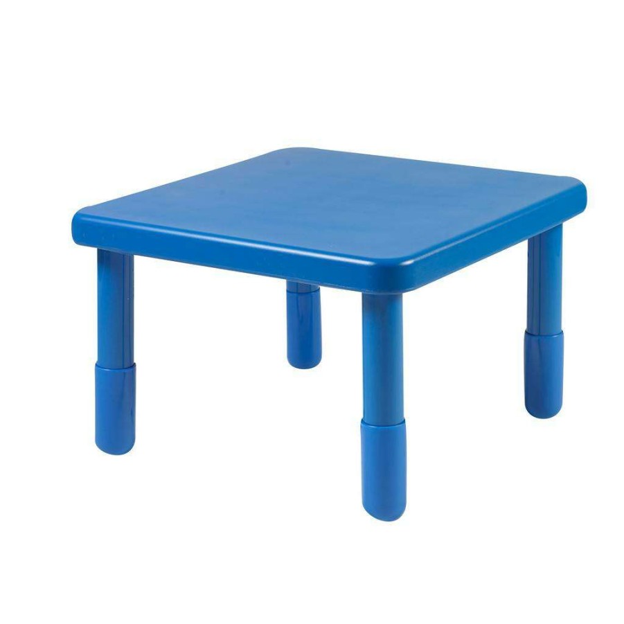 Kids Furniture * | 100% Guarantee Value 24 Square Table Royal Blue With 16 Legs Children'S Factory Ab715Pb16