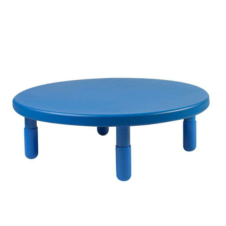 Kids Furniture * | Bargain Sale Value 36 Diameter Round Table Royal Blue With 12 Legs Children'S Factory Ab710Pb12