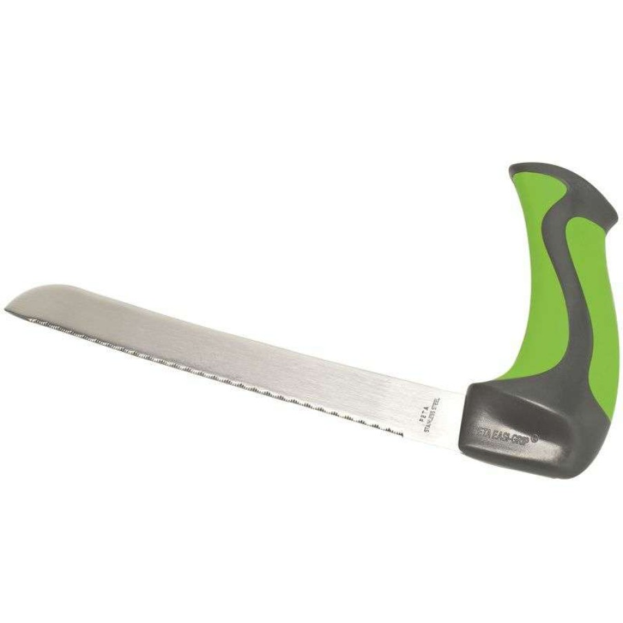 Dining * | Best Quality Peta Easi-Grip Contoured Handle Bread Knife Overall Dimensions: 10"L X 5-1/2"H