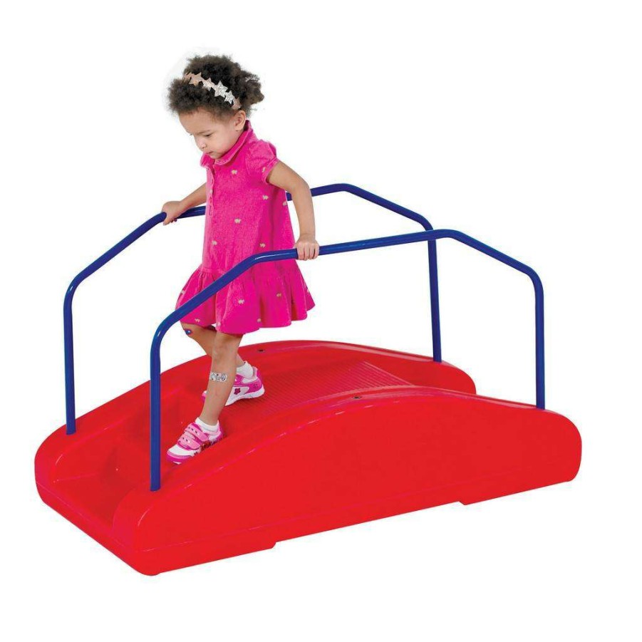 Kids Furniture * | Featured Red Rocker / Toddler Bridge With Rails Children'S Factory 3004