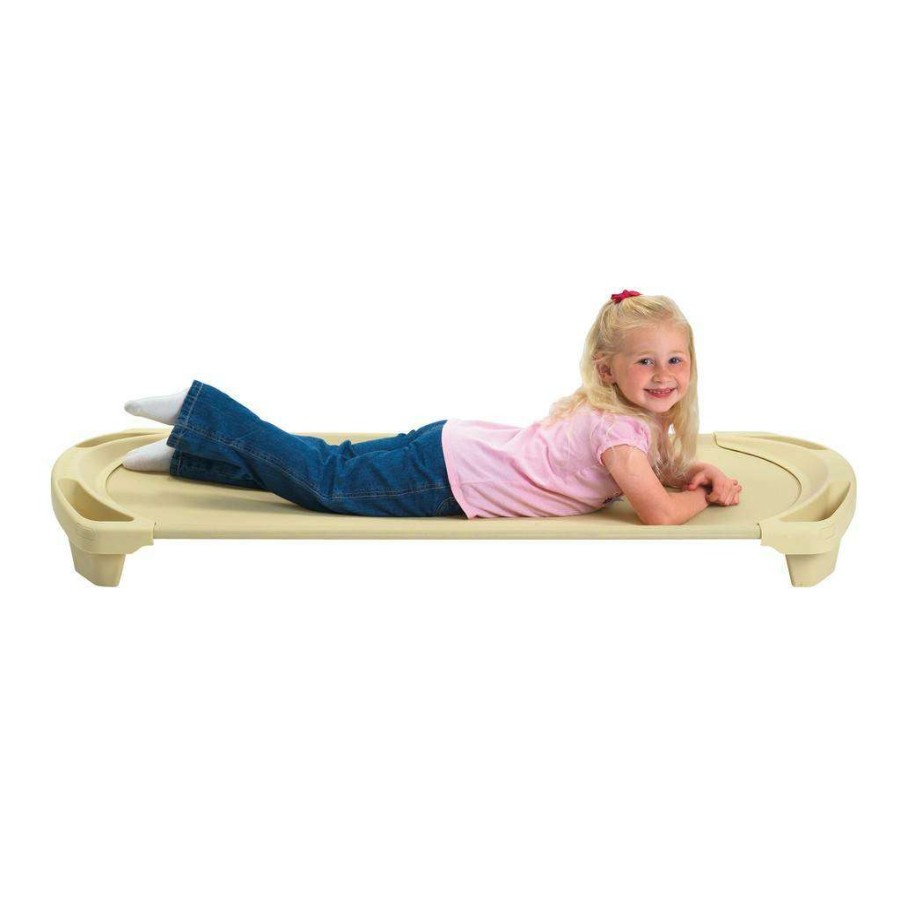 Kids Furniture * | New Arrivals Spaceline Standard Single Cot Sand Children'S Factory Afb5730Sn