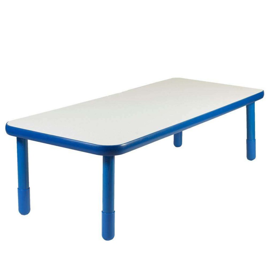 Kids Furniture * | Exquisite Gifts Baseline 72 X 30 Rectangular Table Royal Blue With 20 Legs Children'S Factory Ab747Rpb20