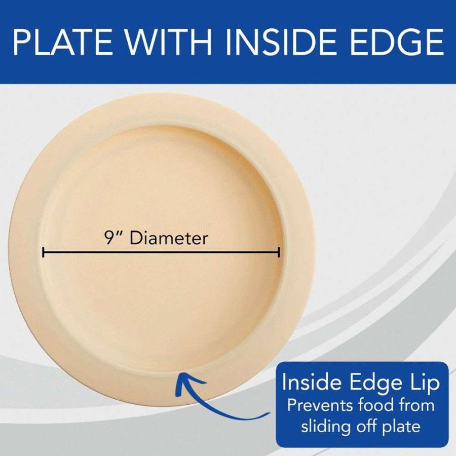 Dining * | Featured Plate With Inside Edge