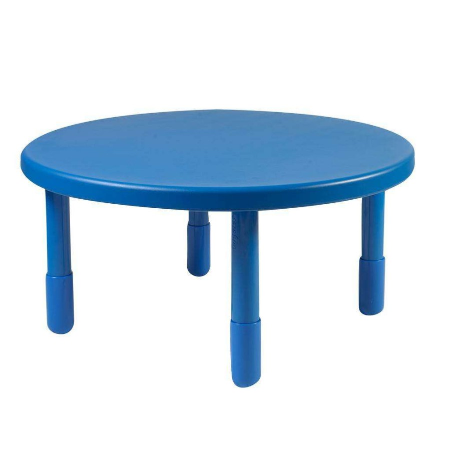 Kids Furniture * | New Threads Value 36 Diameter Round Table Royal Blue With 18 Legs Children'S Factory Ab710Pb18