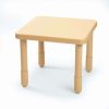 Kids Furniture * | Online Sales Value 28 Square Table Natural Tan With 20 Legs Children'S Factory Ab700Nt20