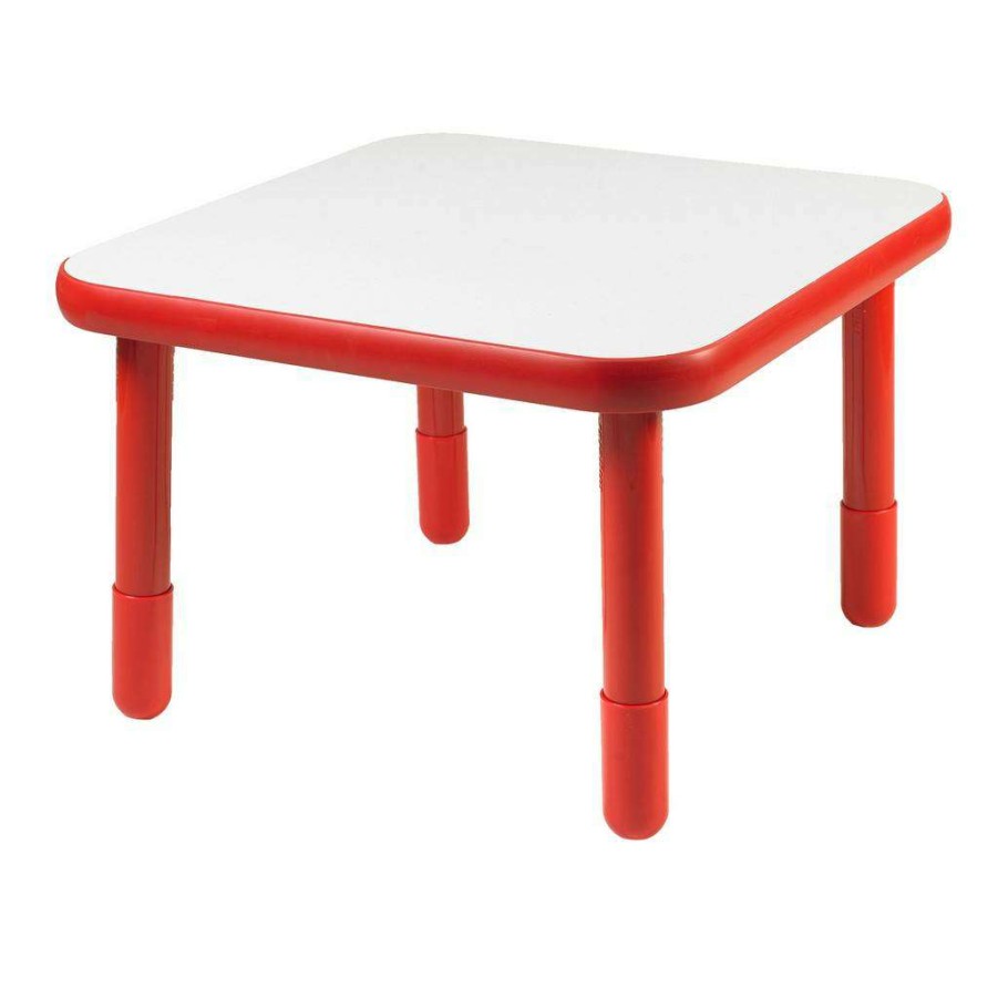 Kids Furniture * | Featured Baseline 30 Square Table Candy Apple Red With 20 Legs Children'S Factory Ab741Spr20