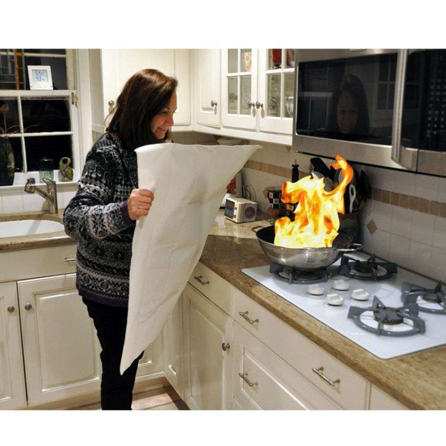 Dining * | Limited Edition Skil-Care Flame Snuffer Kitchen Fire Blanket