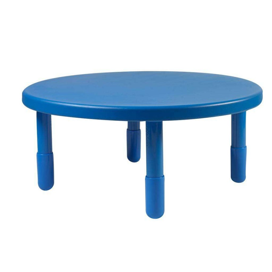 Kids Furniture * | Best Choice Value 36 Diameter Round Table Royal Blue With 16 Legs Children'S Factory Ab710Pb16