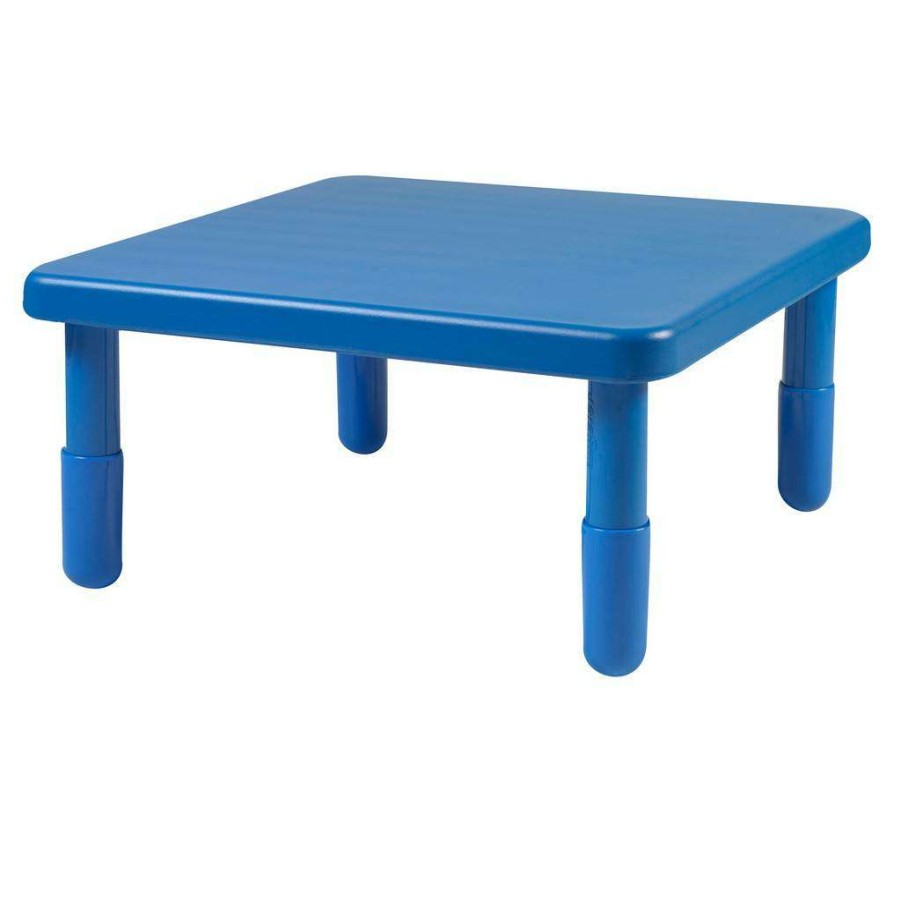 Kids Furniture * | High Quality Value 28 Square Table Royal Blue With 14 Legs Children'S Factory Ab700Pb14