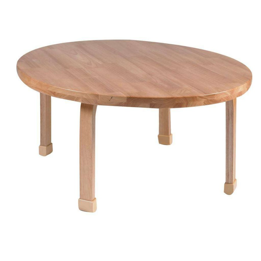 Kids Furniture * | Hot Selling 36 Dia Round Naturalwood Table Top With 18 Legs Children'S Factory Ab7820L18