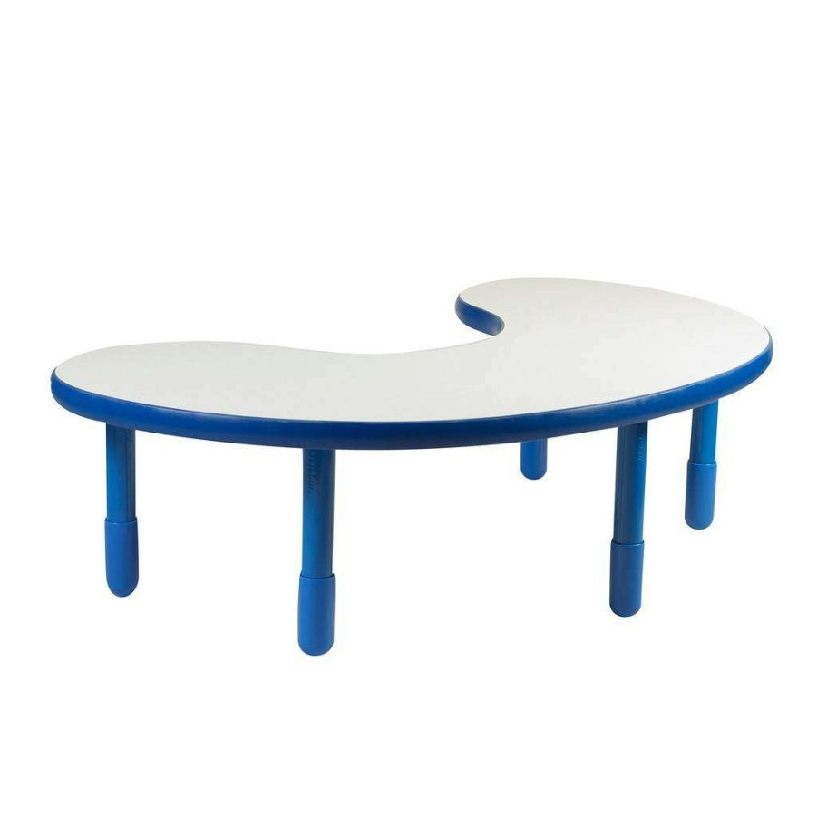 Kids Furniture * | Clearance Sale Baseline Teacher/Kidney Table Royal Blue With 18 Legs Children'S Factory Ab739Kpb18