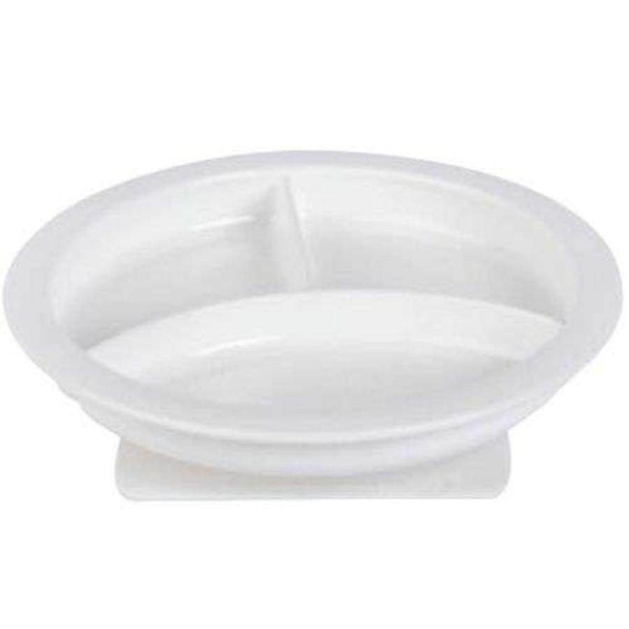 Dining * | High Quality Freedom Divided Plate With Suction Pad Three Section Plate