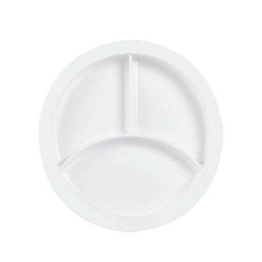 Dining * | High Quality Freedom Divided Plate With Suction Pad Three Section Plate