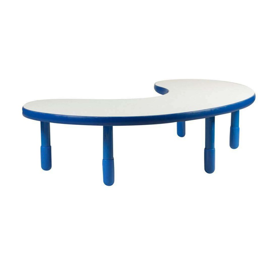 Kids Furniture * | Exquisite Gifts Baseline Teacher/Kidney Table Royal Blue With 16 Legs Children'S Factory Ab739Kpb16