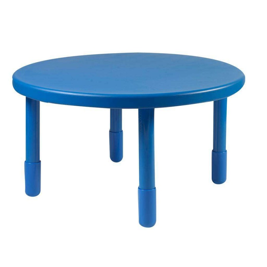 Kids Furniture * | Less Expensive Value 36 Diameter Round Table Royal Blue With 20 Legs Children'S Factory Ab710Pb20