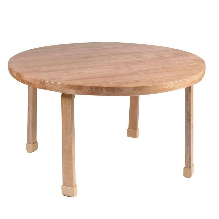 Kids Furniture * | Bargain Sale 36 Dia Round Naturalwood Table Top With 20 Legs Children'S Factory Ab7820L20