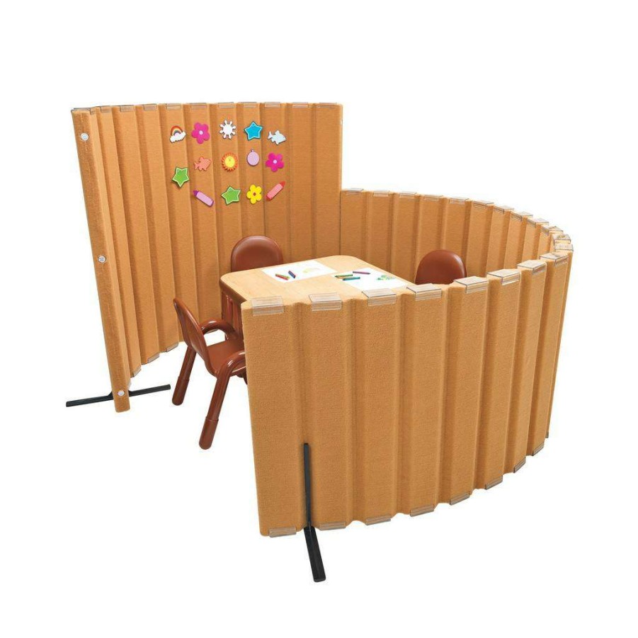 Child Safety Clearance * | Bargain Sale Quiet Divider With Sound Sponge 48 X 6 Wall Natural Tan Children'S Factory Ab8450Nt