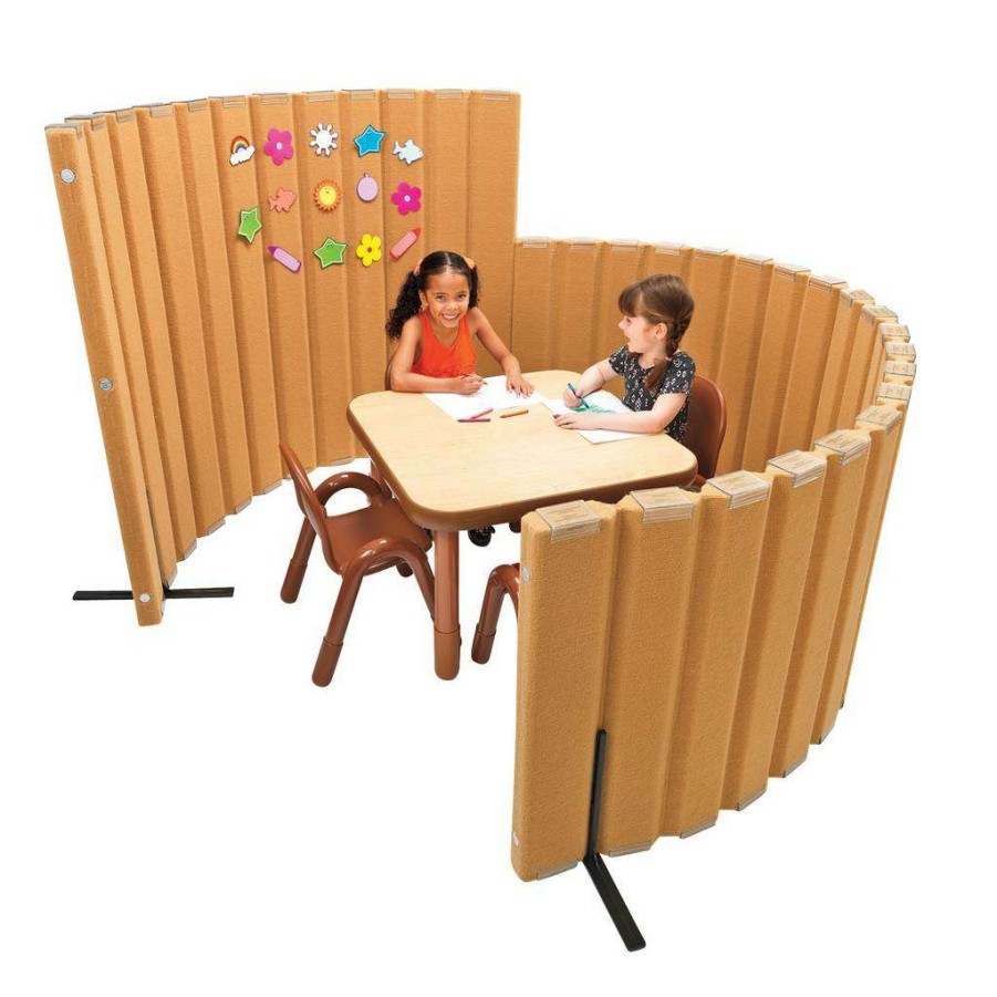 Child Safety Clearance * | Bargain Sale Quiet Divider With Sound Sponge 48 X 6 Wall Natural Tan Children'S Factory Ab8450Nt