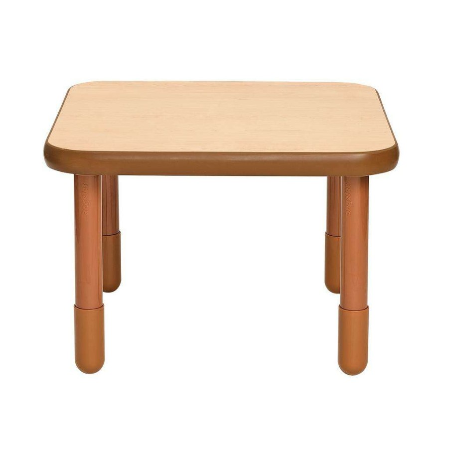 Kids Furniture * | New Threads Baseline 30 Square Table Natural Wood With 20 Legs Children'S Factory Ab741Snw20