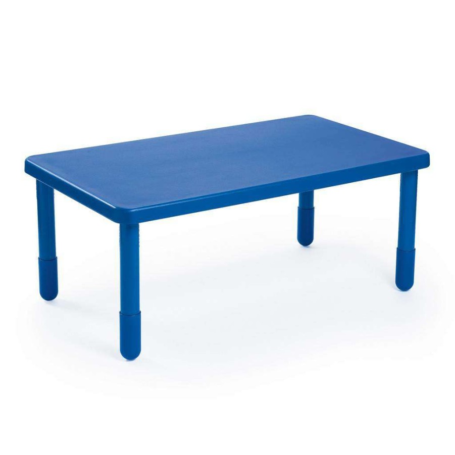 Kids Furniture * | Clearance Sale Value Rectangle Table Royal Blue With 20 Legs Children'S Factory Ab705Pb20