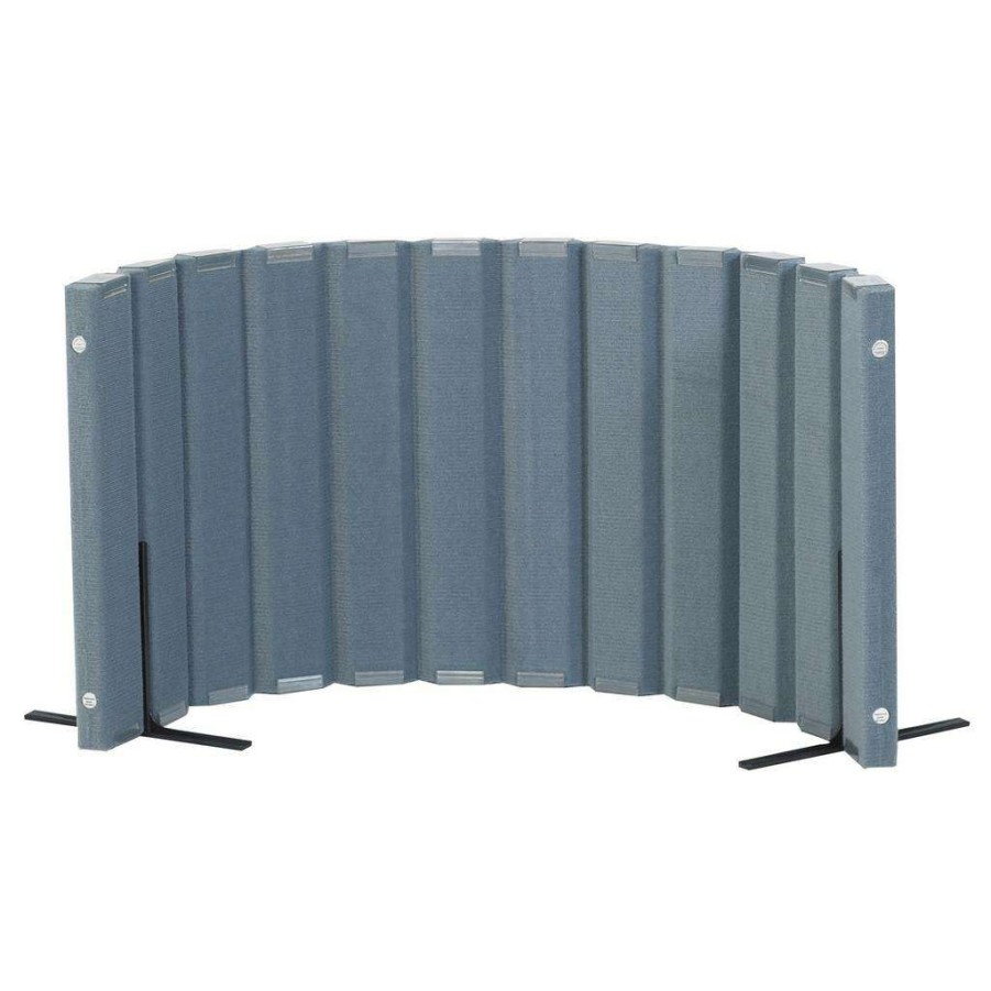 Child Safety * | Featured Quiet Divider With Sound Sponge 30 X 6 Wall Slate Blue Children'S Factory Ab8400Bl