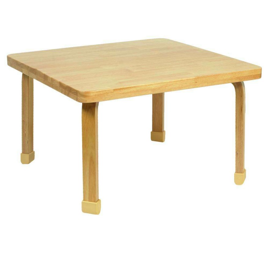 Kids Furniture * | Featured Square Naturalwood Table Top With 18 Legs Children'S Factory Ab7800L18