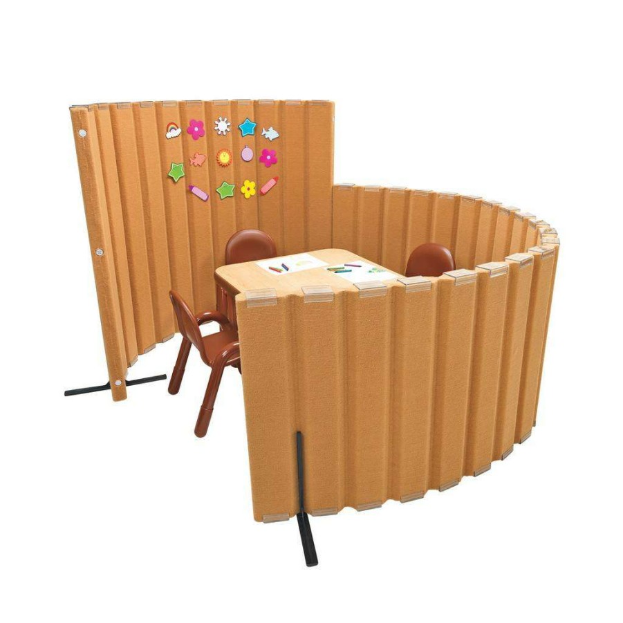 Child Safety * | High Quality Quiet Divider With Sound Sponge 30 X 10 Wall Natural Tan Children'S Factory Ab8401Nt