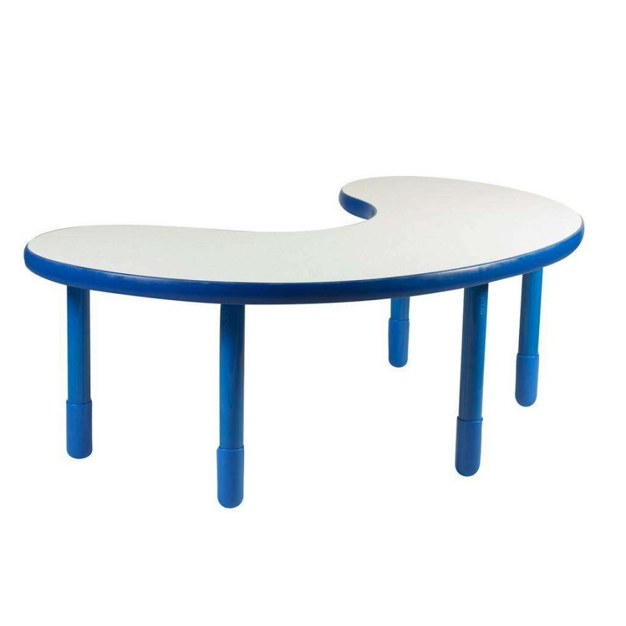 Kids Furniture * | Discounts Baseline Teacher/Kidney Table Royal Blue With 22 Legs Children'S Factory Ab739Kpb22