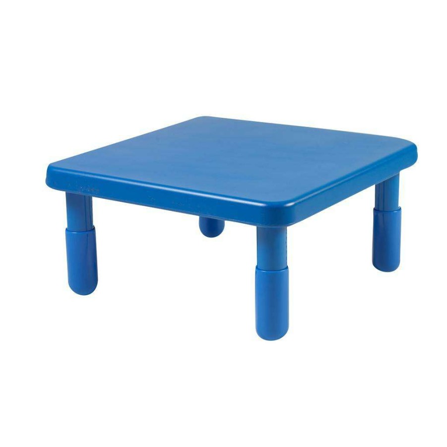 Kids Furniture * | Featured Value 24 Square Table Royal Blue With 12 Legs Children'S Factory Ab715Pb12